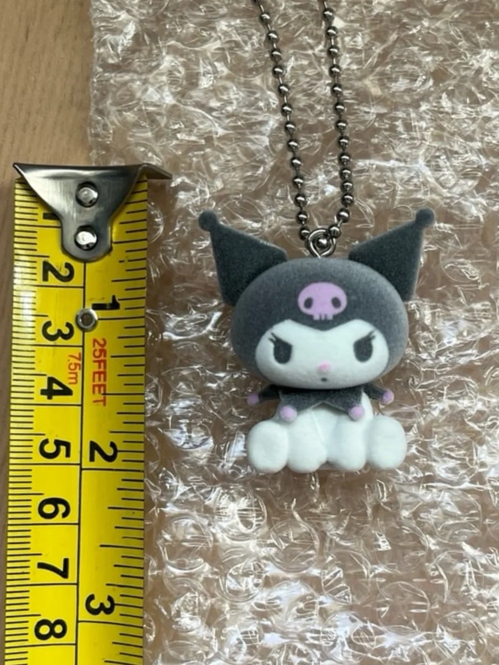 Sanrio “Netflix - My Melody & Kuromi” Keychain/Bag Charm - Kuromi